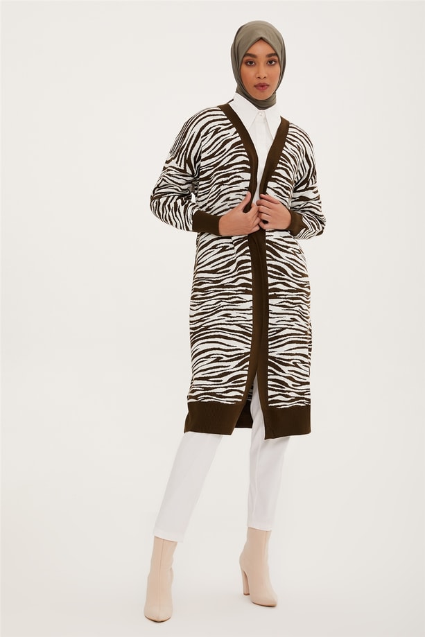 Armine Hırka 22KD4252 Haki