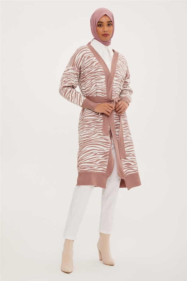 Armine Hırka 22KD4252 Pudra