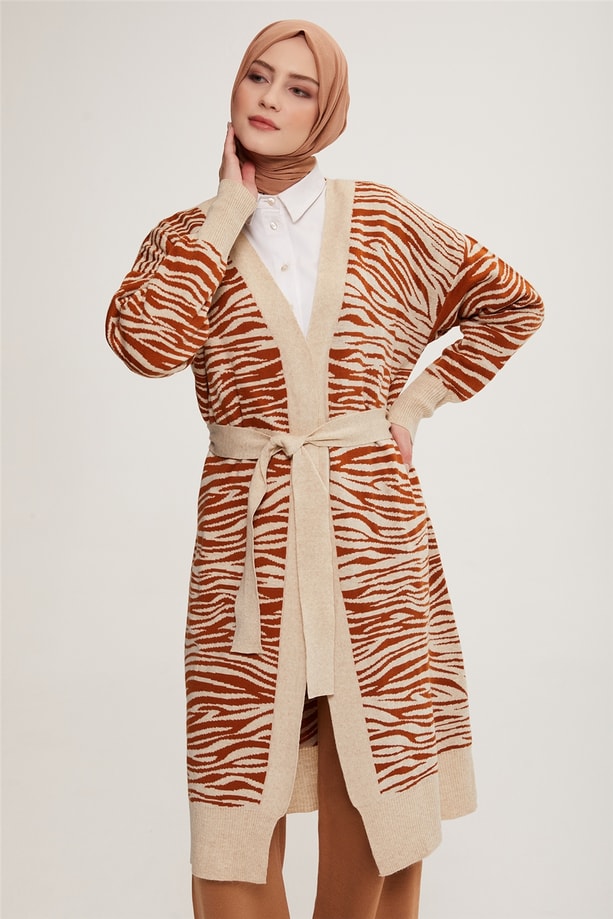 Armine Hırka 22KD4252 Taş