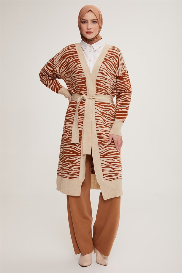 Armine Hırka 22KD4252 Taş