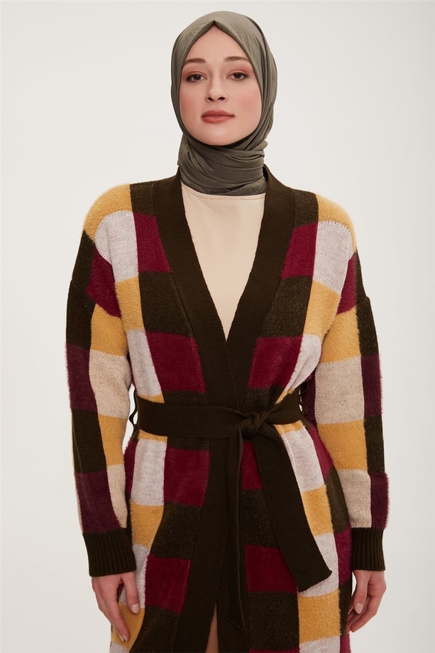Armine Hırka 22KD4253 Haki