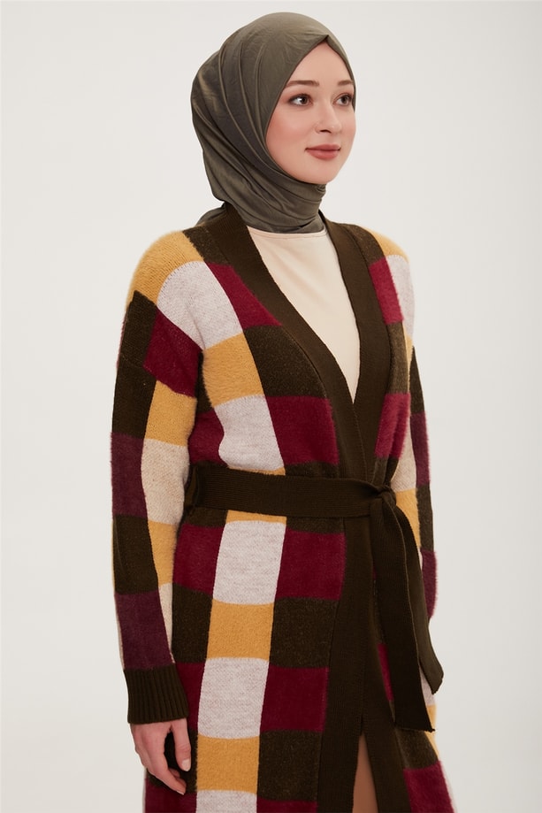 Armine Hırka 22KD4253 Haki