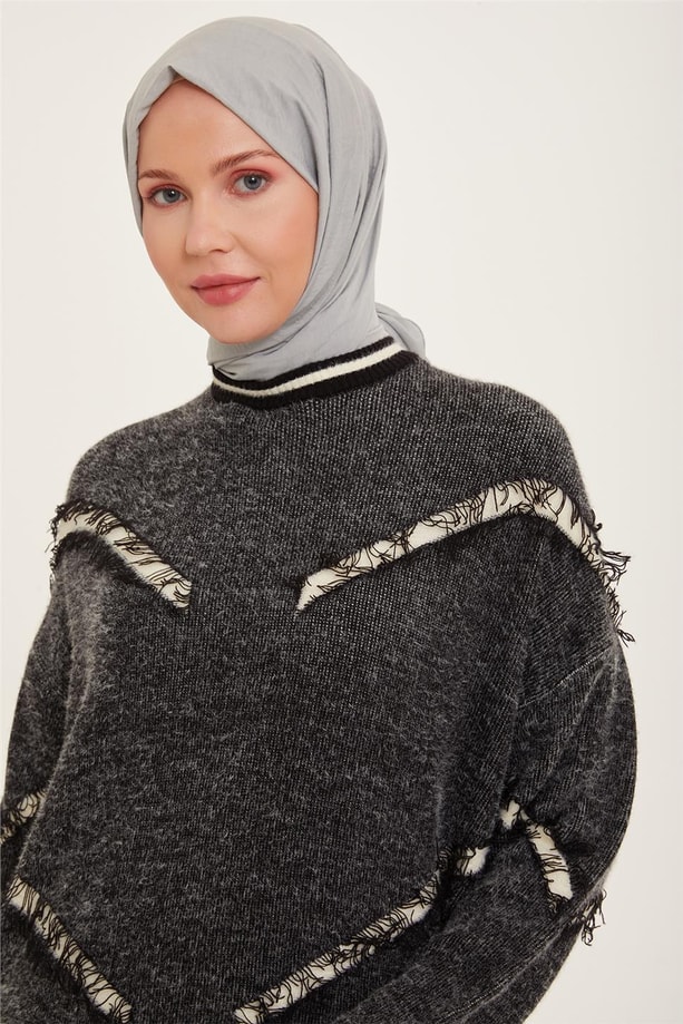 Armine Tunik 22KF4256 Siyah
