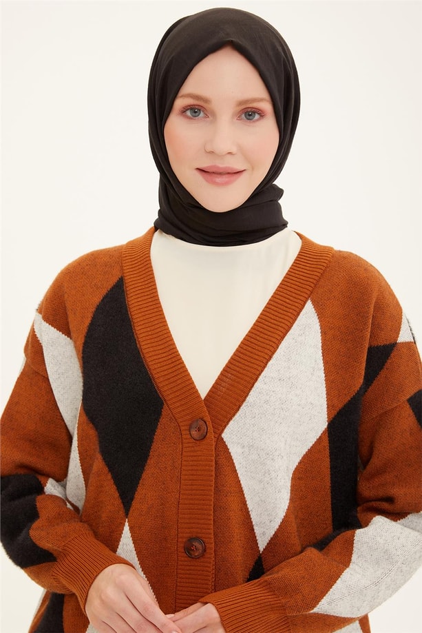 Armine Hırka 22KF4258 Kiremit