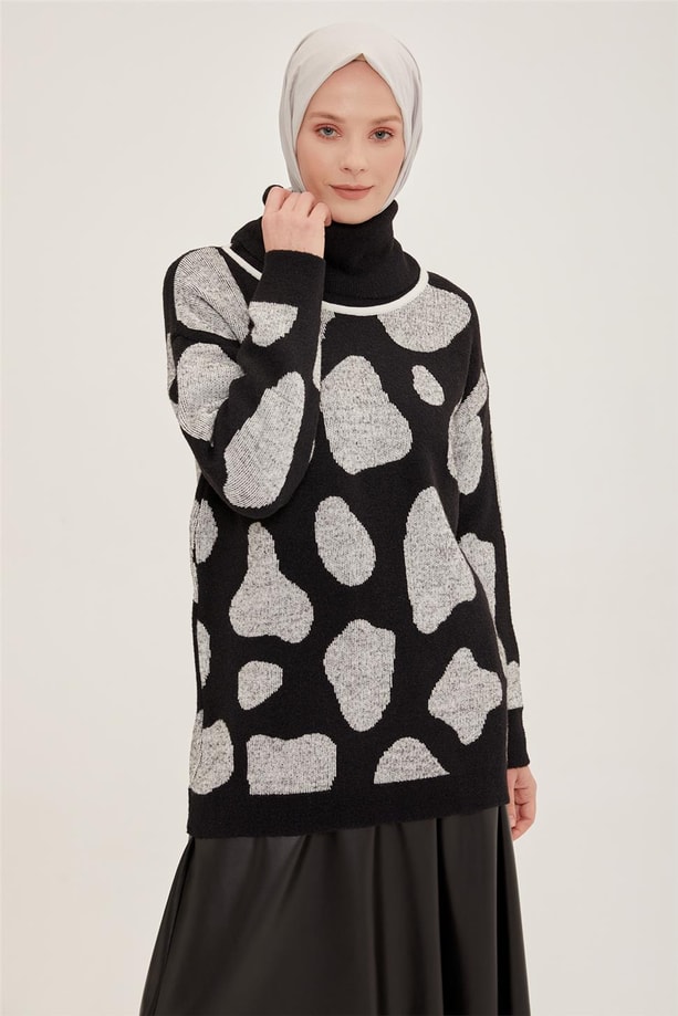 Armine Tunik 22KF4259 Siyah