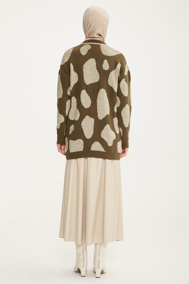Armine Hırka 22KF4260 Haki