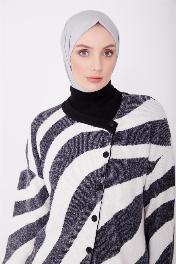 Armine Hırka 22Kf4261 Siyah