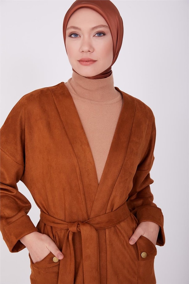 Armine Giy Çık 22KD4326 Taba