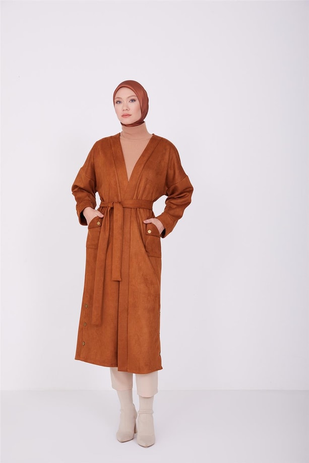 Armine Giy Çık 22KD4326 Taba