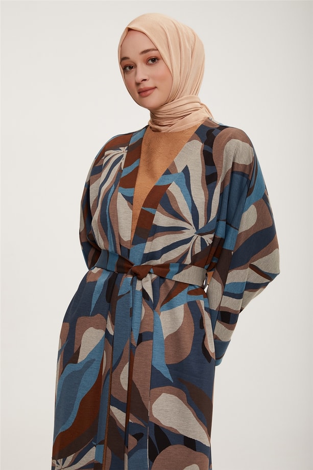 Armine Hırka 22KD4328 İndigo