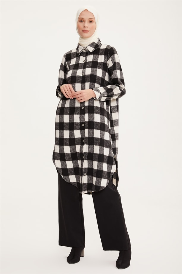 Armine Tunik 22KD4334 Beyaz