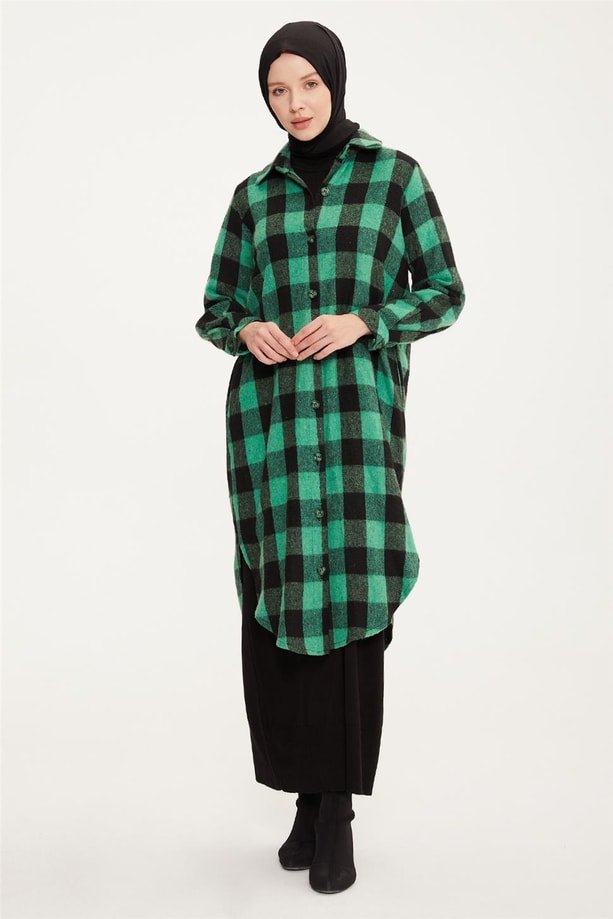 Armine Tunik 22KD4334 Yeşil