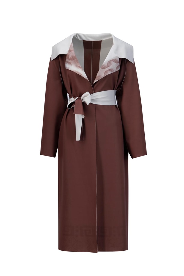 Armine Giy Çık 22Kd4336 Kahverengi