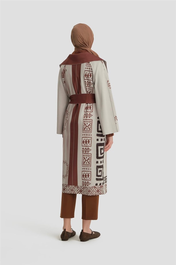 Armine Giy Çık 22Kd4336 Kahverengi