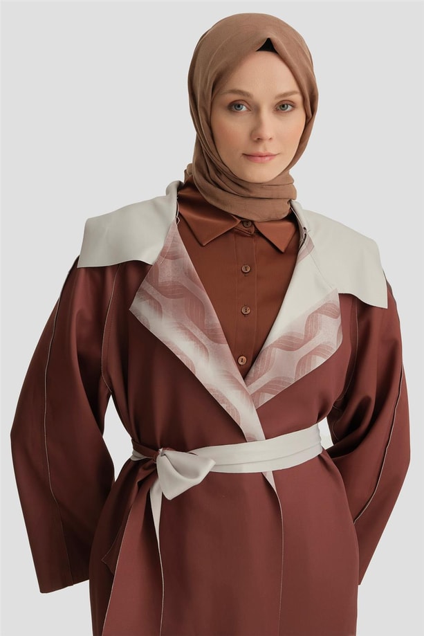 Armine Giy Çık 22Kd4336 Kahverengi