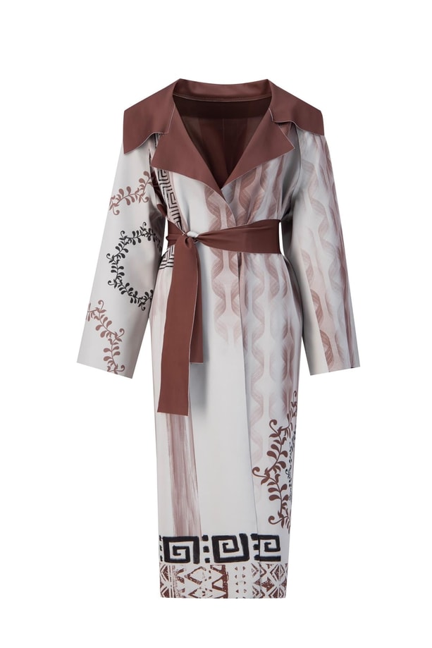 Armine Giy Çık 22Kd4336 Kahverengi