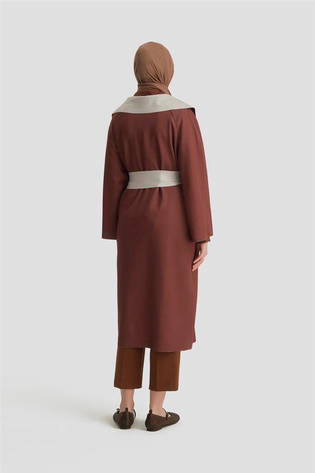 Armine Giy Çık 22Kd4336 Kahverengi