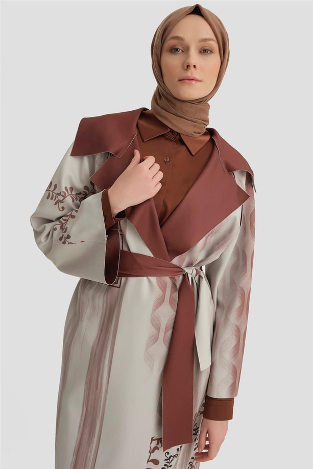 Armine Giy Çık 22Kd4336 Kahverengi