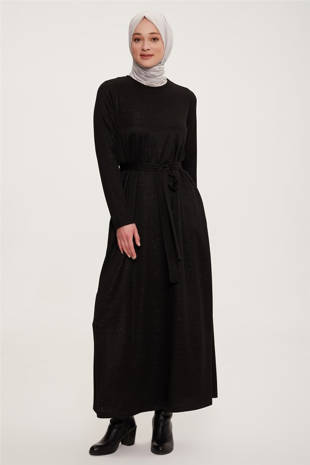 Armine Elbise 22KD4349 Siyah