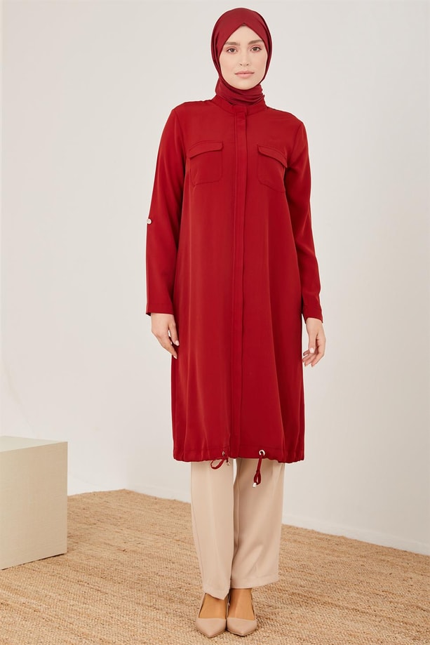Armine Tunik 22KD4359 Bordo