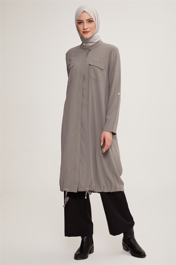 Armine Tunik 22KD4359 Gri