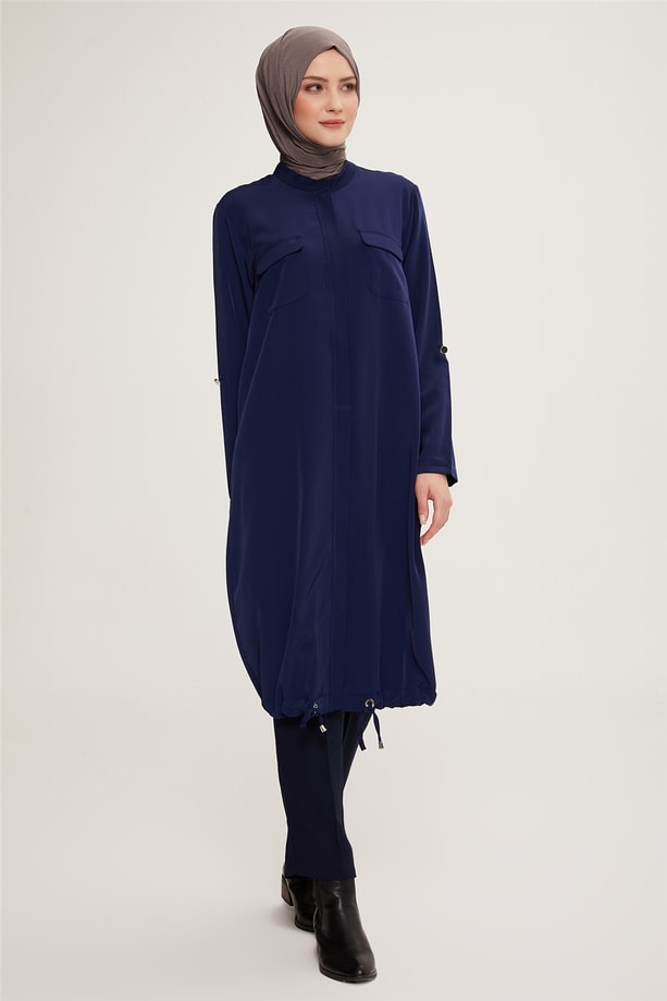 Armine Tunik 22KD4359 Lacivert