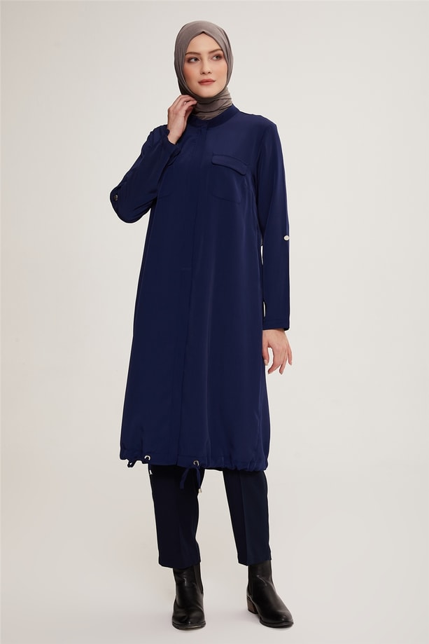 Armine Tunik 22KD4359 Lacivert