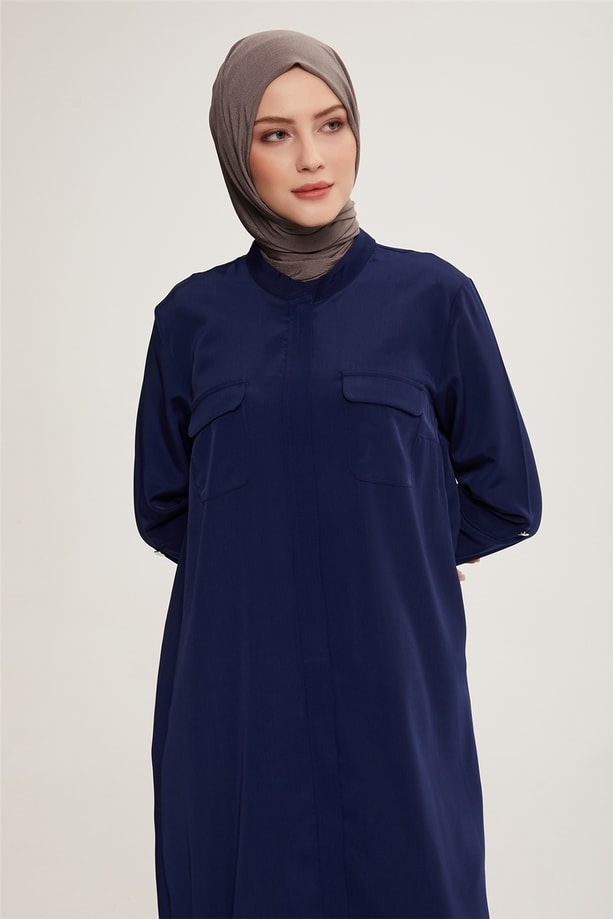 Armine Tunik 22KD4359 Lacivert
