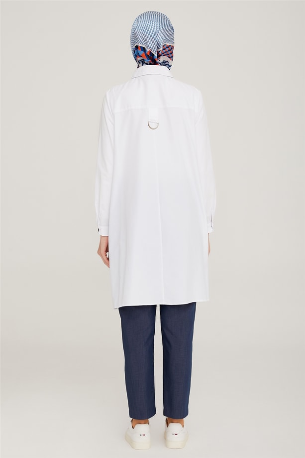 Armine Tunik 22K4824 Optik Beyaz
