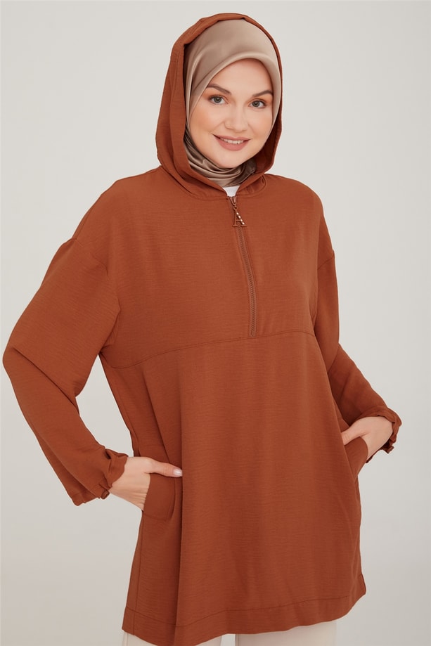 Armine Tunik 22K4888 Tarçın