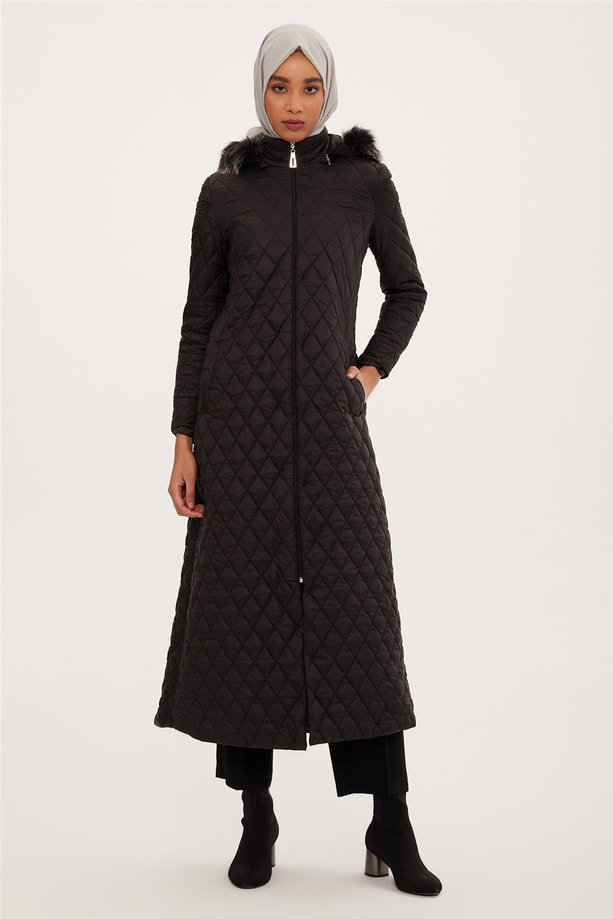 Armine Kapitone 22KD6306 Siyah