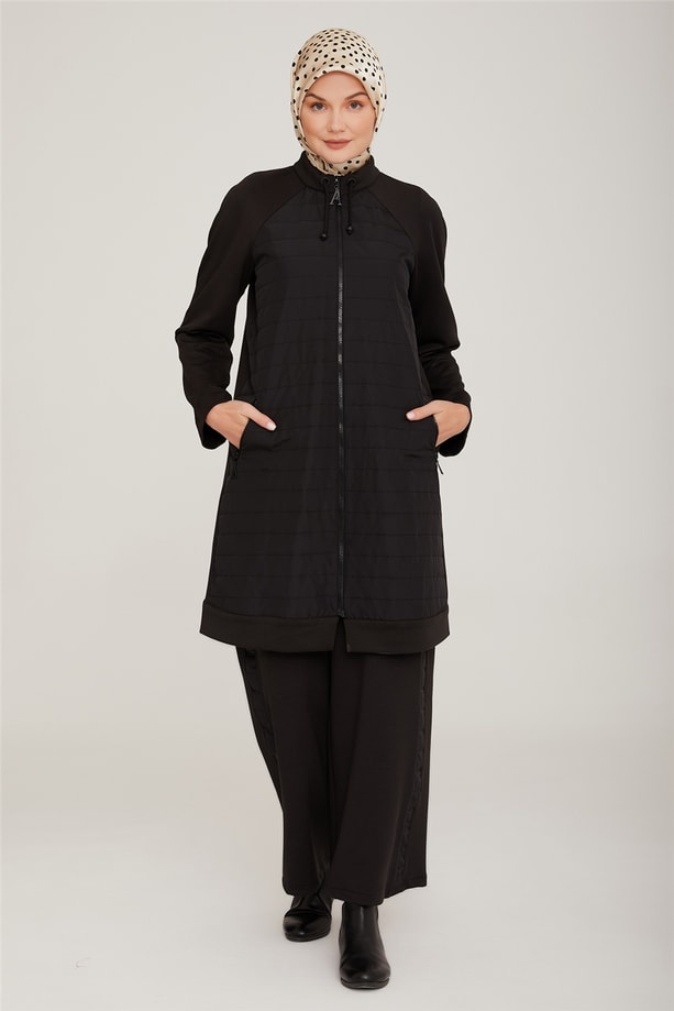 Armine Kapitoneli Modal Takım 22K6508 Siyah
