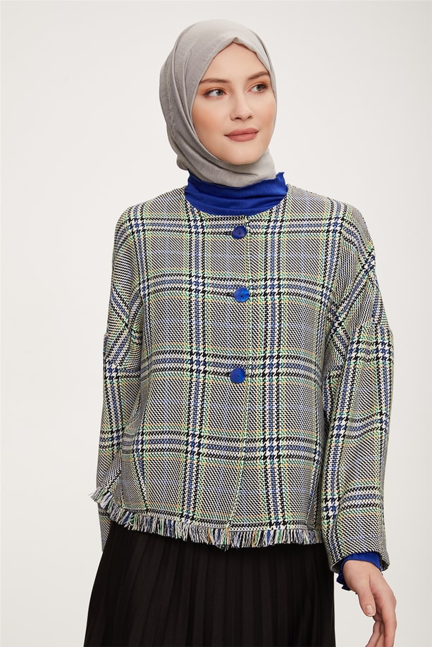 Armine Ekose Ceketli Plise Bodyli Takım 22K6510 Siyah