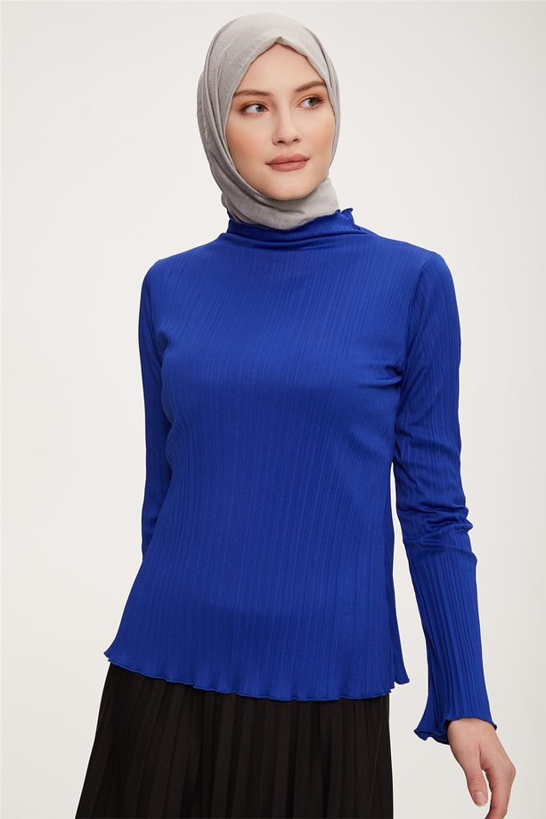 Armine Ekose Ceketli Plise Bodyli Takım 22K6510 Siyah