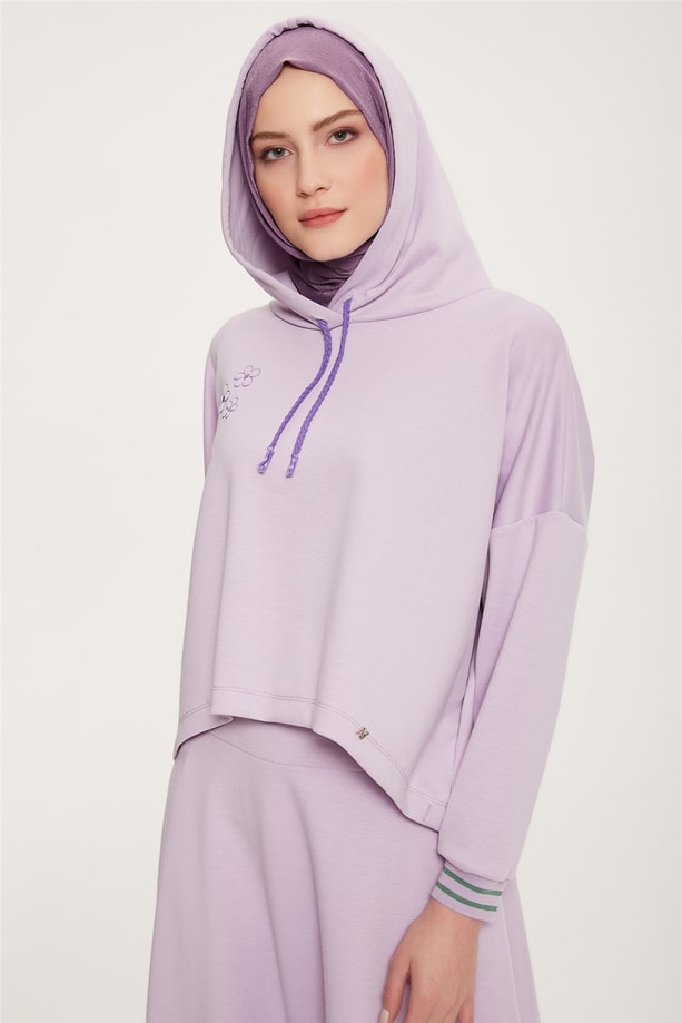 Armine Nakış Ve Ribanalı Modal Takım 22K6520 Lila