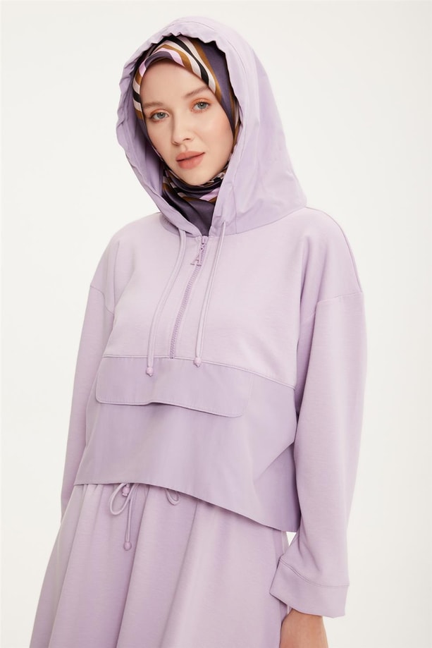 Armine Etekli Rahat Takım 22K6524 Lila
