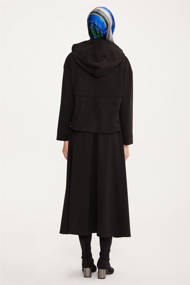 Armine Etekli Rahat Takım 22K6524 Siyah