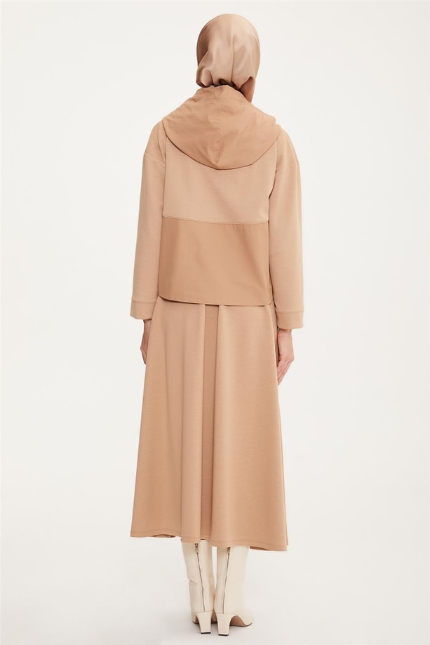 Armine Etekli Rahat Takım 22K6524 Badem