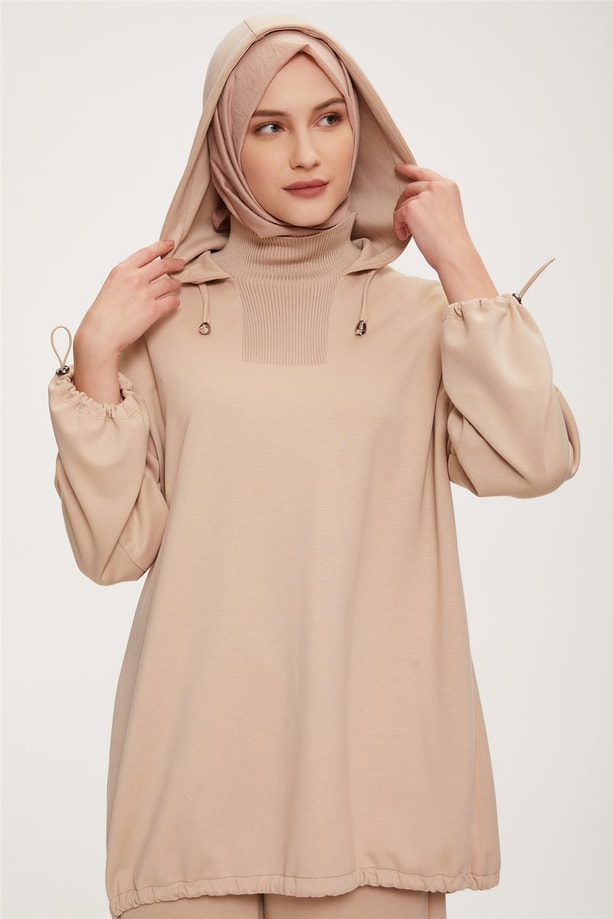 22K6533 Armine Takım Bej