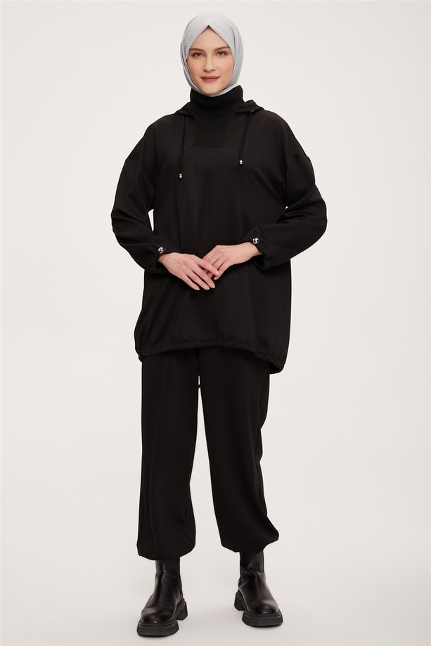 22K6533 Armine Takım Siyah