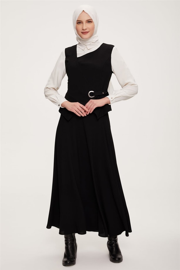22K6537 Armine Takım Siyah