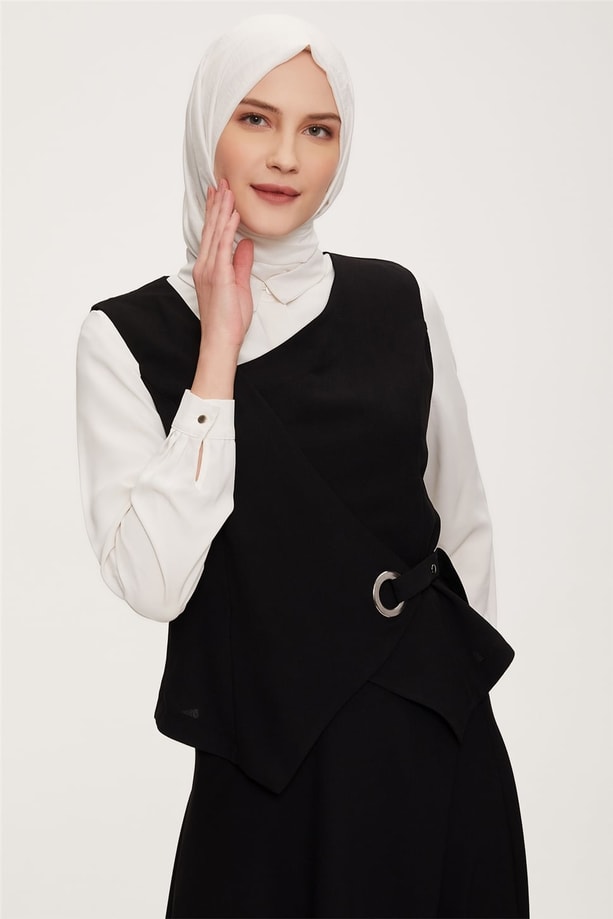 22K6537 Armine Takım Siyah
