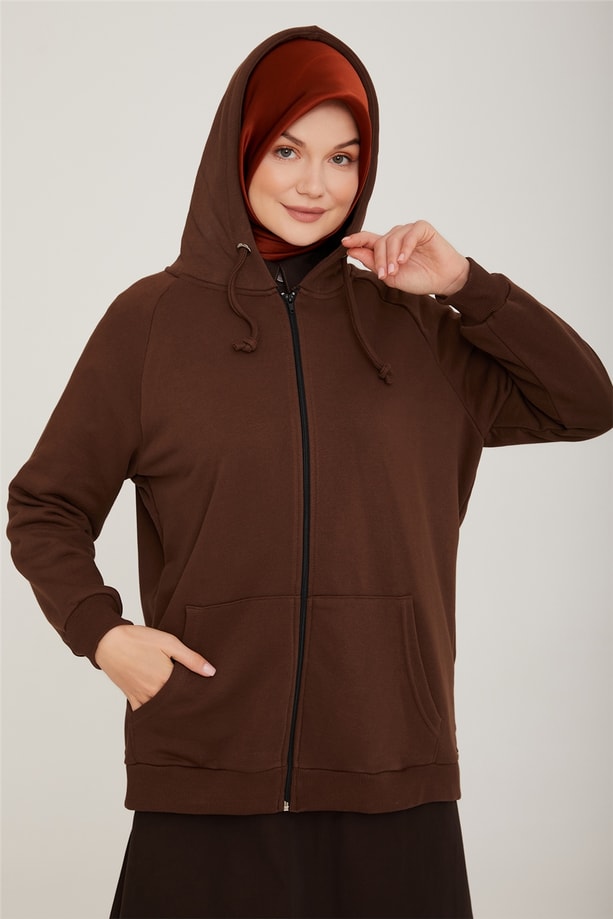Armine Tunik 22YD7512 Kahverengi