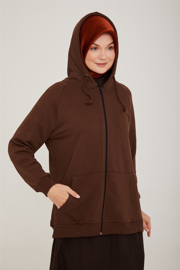 Armine Tunik 22YD7512 Kahverengi