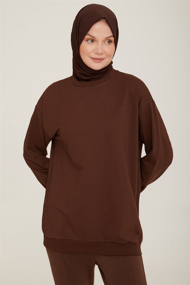 Armine Pantolon 22YD7513 Kahverengi