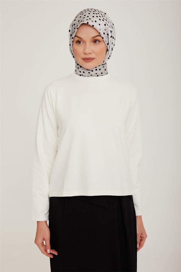 Armine Bluz 22YD7518 Ekru