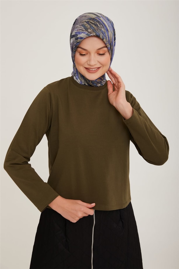 Armine Bluz 22YD7518 Haki