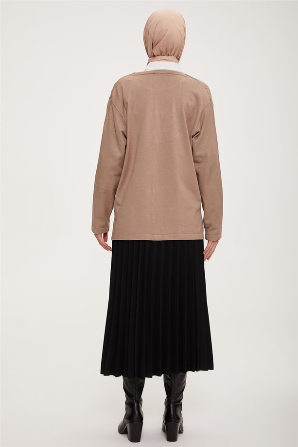 Armine Hırka 22KD9010 Taş