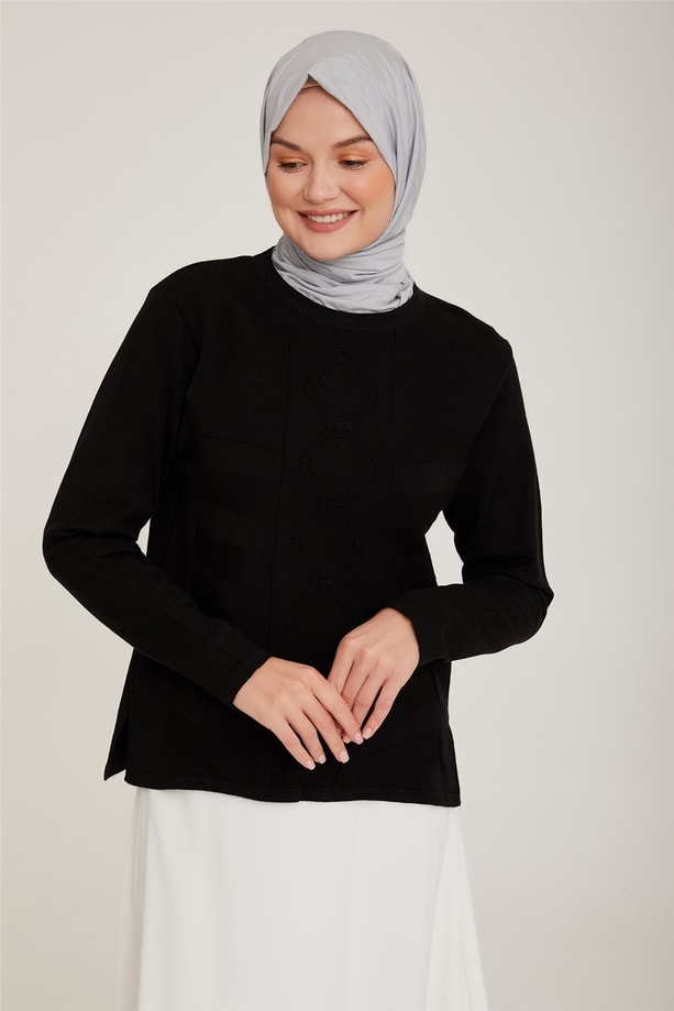 Armine Kazak 22KD9024 Siyah