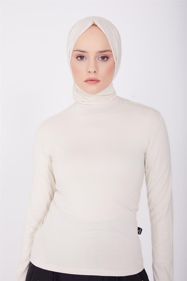 Armine Uzun Kol Badi 22Kd9036-1 Bej